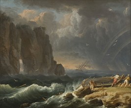 Shipwreck, c18th century. Creator: Unknown.