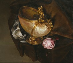 Still Life with a Nautilus Goblet, c17th century. Creator: Unknown.