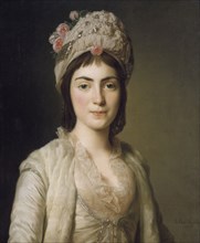 Zoie Ghika, Moldavian Princess, 1777. Creator: Alexander Roslin.