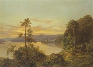 View of Ulriksdal, 1868. Creator: Charles XV, King of Sweden.