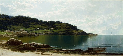 Along the Maine Coast (image 1 of 2), c1885. Creator: Alfred Thompson Bricher.