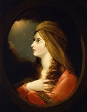 Portrait of a Lady, late 18th century. Creator: Benjamin West.