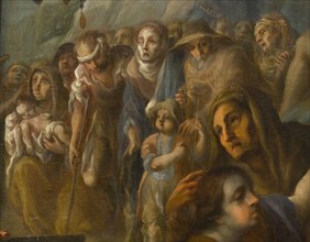 Miracles of Saint Salvador de Horta (Milagros del beato Salvador de Horta) (image 3 of 4), c1720. Creator: Juan Rodríguez Juárez.