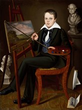 The Young Artist (image 1 of 2), between c1838 and c1839. Creator: Randall Palmer.