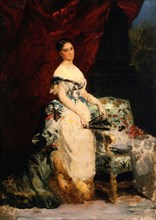 Portrait of Princess Brancaccio-Massimo, between 1860 and 1870. Creator: Edouard Louis Dubufe.