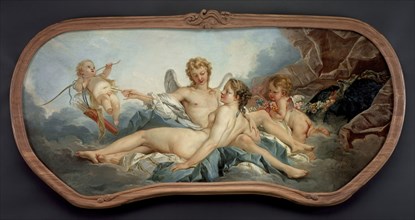 Cupid Wounding Psyche (image 1 of 2), 1741. Creator: Francois Boucher.