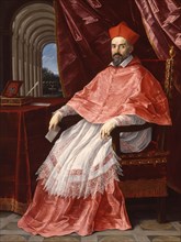 Portrait of Cardinal Roberto Ubaldino, 1627. Creator: Guido Reni.