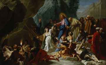 The Raising of Lazarus, c1711. Creator: Jean Jouvenet.