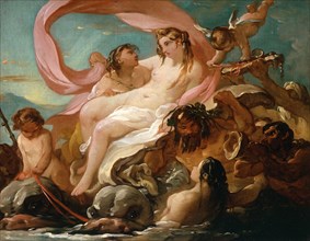 Venus Emerging from the Sea, between c1754 and c1755. Creator: Joseph-Marie Vien the Elder.