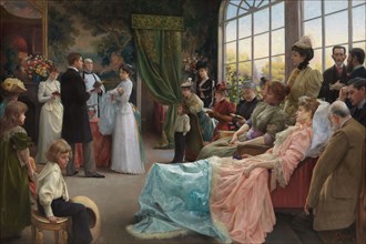 The Baptism, 1892. Creator: Julius LeBlanc Stewart.