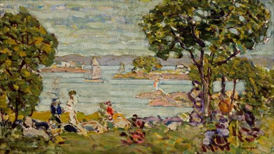 Cove, Maine, between 1907 and 1910. Creator: Maurice Brazil Prendergast.