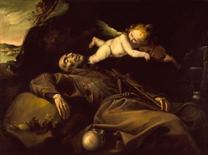 The Ecstasy of Saint Francis, c1615. Creator: Pier Francesco Mazzucchelli.