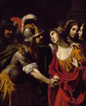 Dido and Aeneas, c1630. Creator: Rutilio di Lorenzo Manetti.
