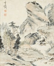 Landscape, 18th century. Creator: Sim Sajong.