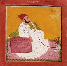 Mian Bhupal Dev of Jasrota (circa 1670-circa 1730), c1715. Creator: Unknown.