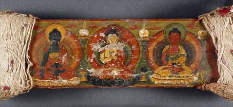 A Pancharaksha (The Five Protective Charms) Manuscript (image 1 of 2), 1755. Creator: Unknown.