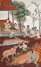 Phra Malai Manuscript (image 8 of 21), between c1860 and c1880. Creator: Unknown.