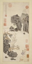 Old Trees by a Cold Waterfall, 1531. Creator: Wen Zhengming.