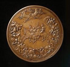 Waterloo Medallion (image 1 of 2), (1784-1855). Creator: Benedetto Pistrucci.