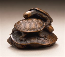 Turtle Group, early 19th century. Creator: Kano Tomokazu.