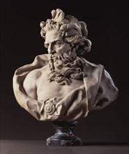 Bust of Neptune, between 1725 and 1727. Creator: Lambert-Sigisbert Adam.