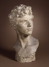 Head of a Young Roman, between 1880 and 1885. Creator: Paul De Vigne.