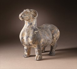 Funerary Sculpture of a Ram, 25-220. Creator: Unknown.
