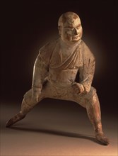 Funerary Sculpture of a Wrestler, between c.700 and c.800. Creator: Unknown.