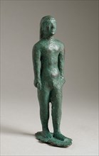 Standing Kouros Figurine, 6th century BCE or modern. Creator: Unknown.