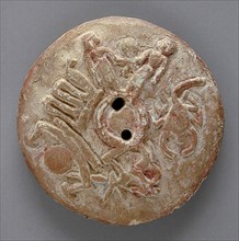 Astrological Disc (image 1 of 3), 30th Dynasty-Ptolemaic Period (332-31 BCE). Creator: Unknown.