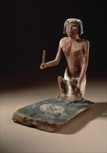 Model of a Woman Tending a Fire, 2134-1991 B.C.. Creator: Unknown.