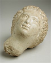 Female Head, Greco-Roman Period (305 BCE-641 CE). Creator: Unknown.