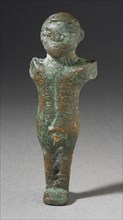 Figurine of a God Grasping His Phallus, Late Period-Roman Period (664 BCE-200 CE). Creator: Unknown.
