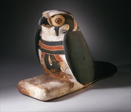 Mummiform Falcon with Inscribed Menat, Third Intermediate Period (1070-712 B.C.). Creator: Unknown.