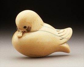 Simplified Mandarin Duck, 19th century. Creator: Unknown.