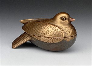 Pigeon-Shaped Box, 19th century. Creator: Unknown.