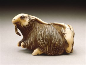 Goat Pair, early 19th century. Creator: Unknown.