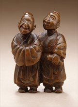 Kanzan and Jittoku: Two Zen Worthies, Late 18th century. Creator: Unknown.