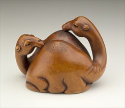Camel Pair, Late 19th century. Creator: Unknown.