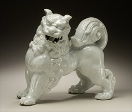 Standing Chinese Lion, Late 19th century. Creator: Unknown.