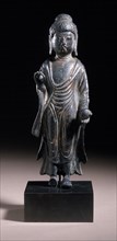 Standing Bhaishajyaguru (Yaksa), the Medicine Buddha, Late 7th-8th century. Creator: Unknown.