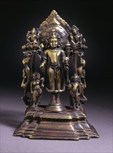 The Hindu God Vishnu, 11th-12th century. Creator: Unknown.