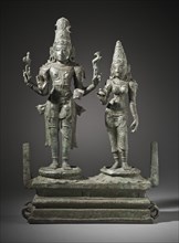 Shiva and Parvati, 13th century. Creator: Unknown.
