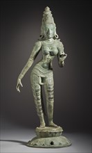 The Hindu Goddess Shridevi, 13th century. Creator: Unknown.