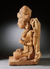 A Goddess or Deified Queen, 14th-15th century. Creator: Unknown.