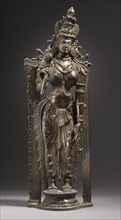 The Hindu Goddess Shri Lakshmi, 16th century. Creator: Unknown.