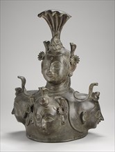 Shivalinga Cover with Five Faces, 16th century. Creator: Unknown.