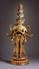 Eleven-Headed Avalokiteshvara, 16th century. Creator: Unknown.