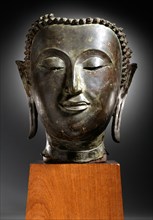 Head of Buddha Shakyamuni, 16th-17th century. Creator: Unknown.