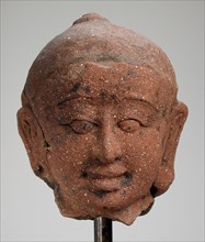 Male Head (Buddha Shakyamuni?), 3rd-4th century. Creator: Unknown.